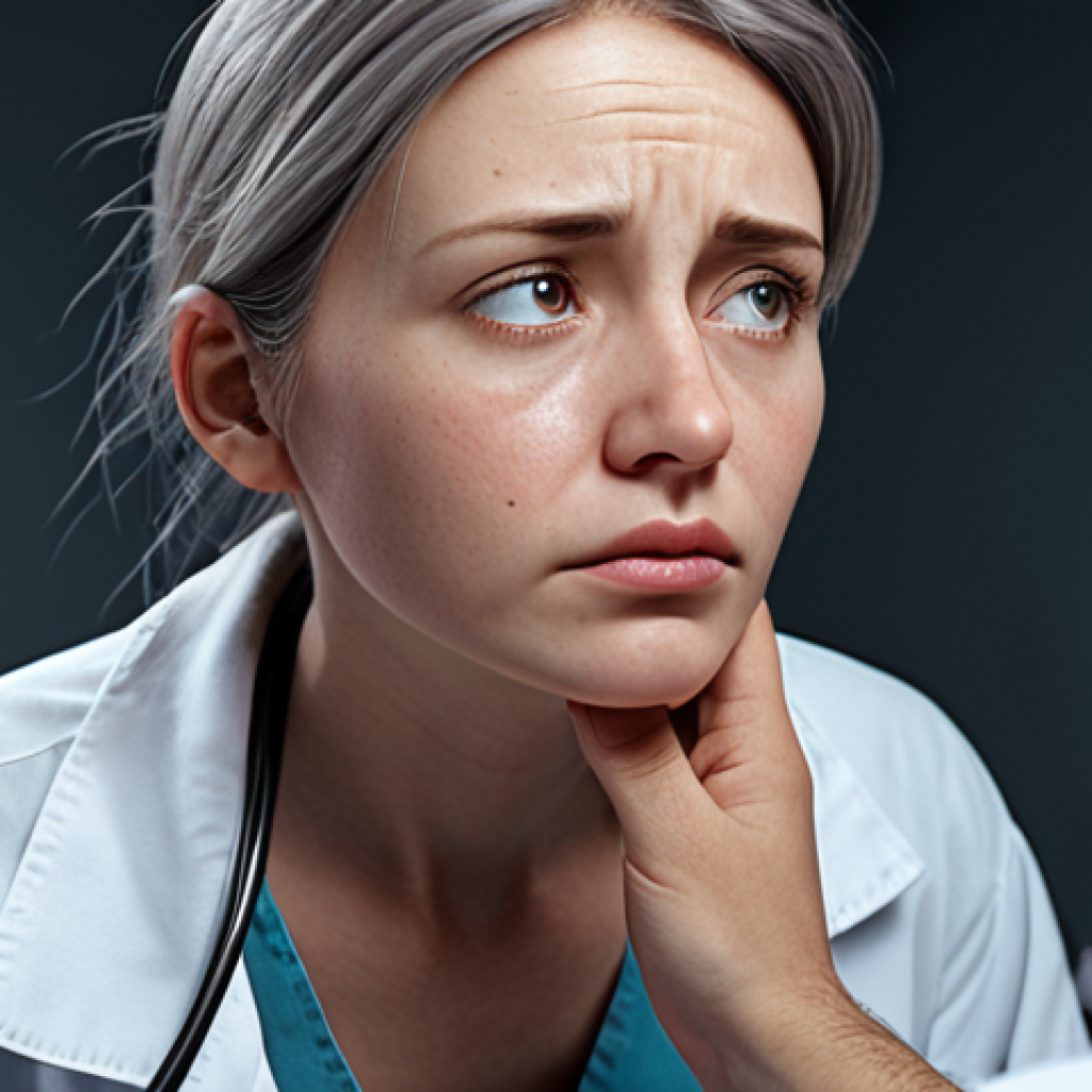 AI emotionally understanding a patient with depression, providing personalized support and mental health assistance.