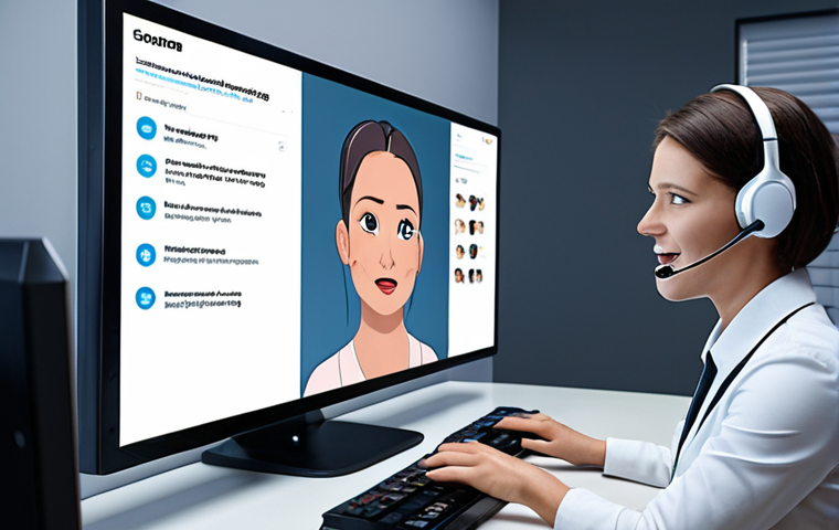 **Prompt:** A futuristic customer service center with AI analyzing customer emotions on screens, alongside human agents providing personalized support. Focus on a blend of technology and human empathy. Keywords: emotion AI, customer service, personalized experience, technology, empathy.